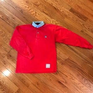 Long sleeve polo